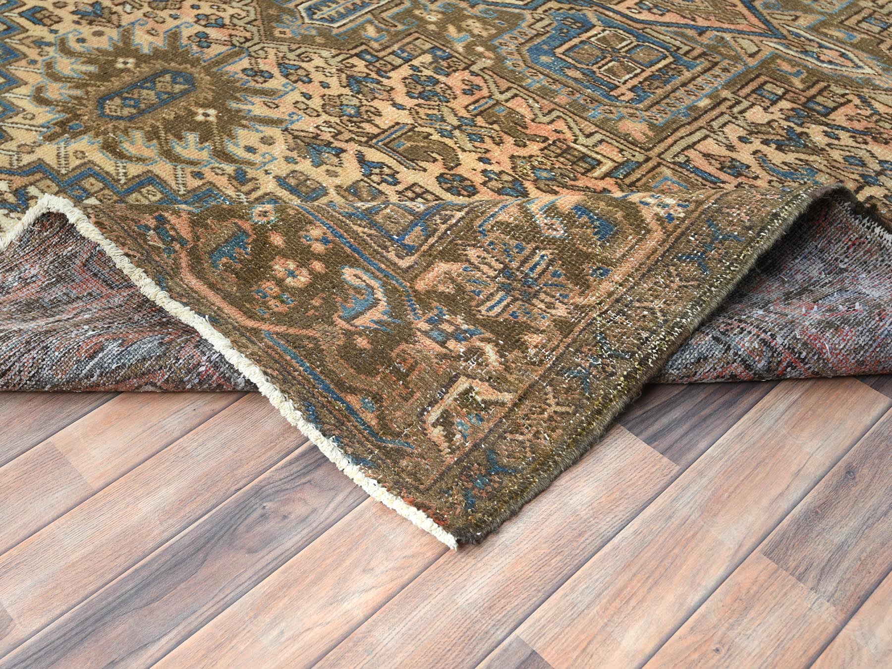 Overdyed & Vintage Rugs LUV741321